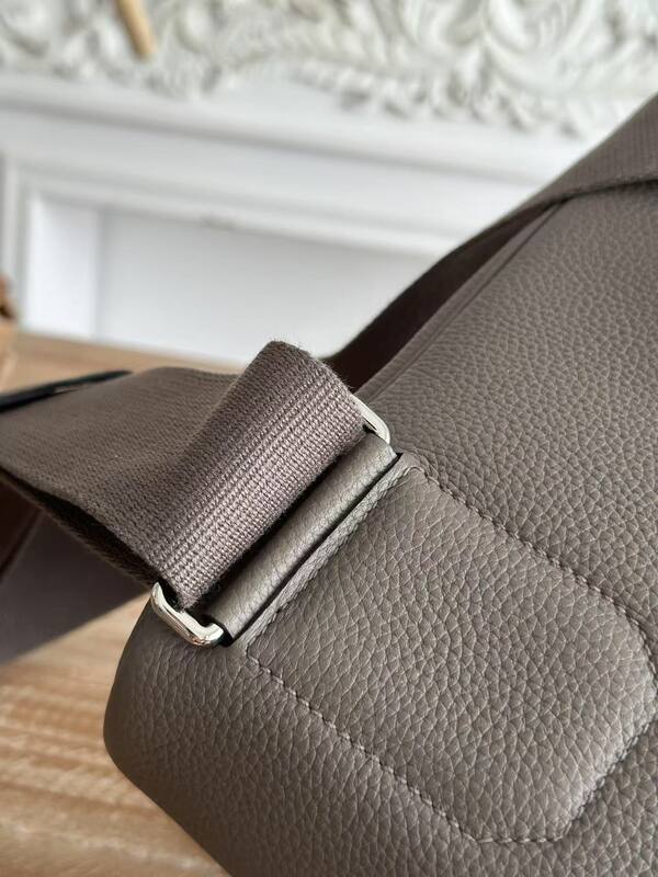 Hermes HAC dos Iron Gray backpack — 1:1 Replica