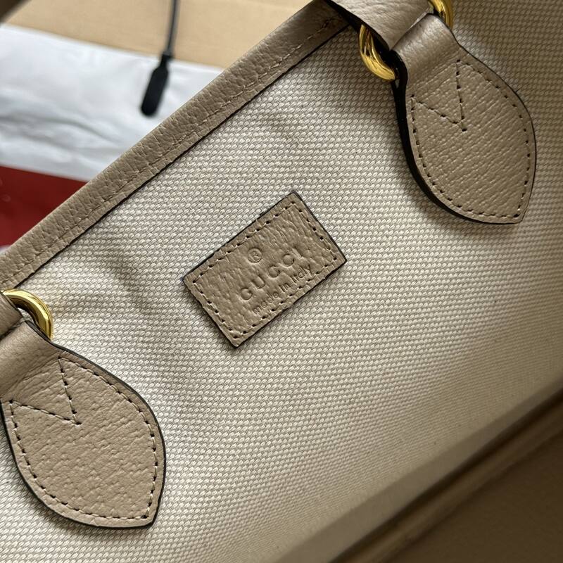 Gucci Beige GG canvas tote — 1:1 Replica