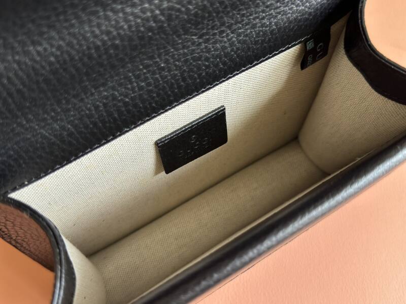 Gucci Dionysus Black leather shoulder — Premium Replica