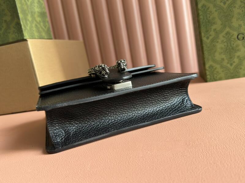 Gucci Dionysus Black leather shoulder — Premium Replica