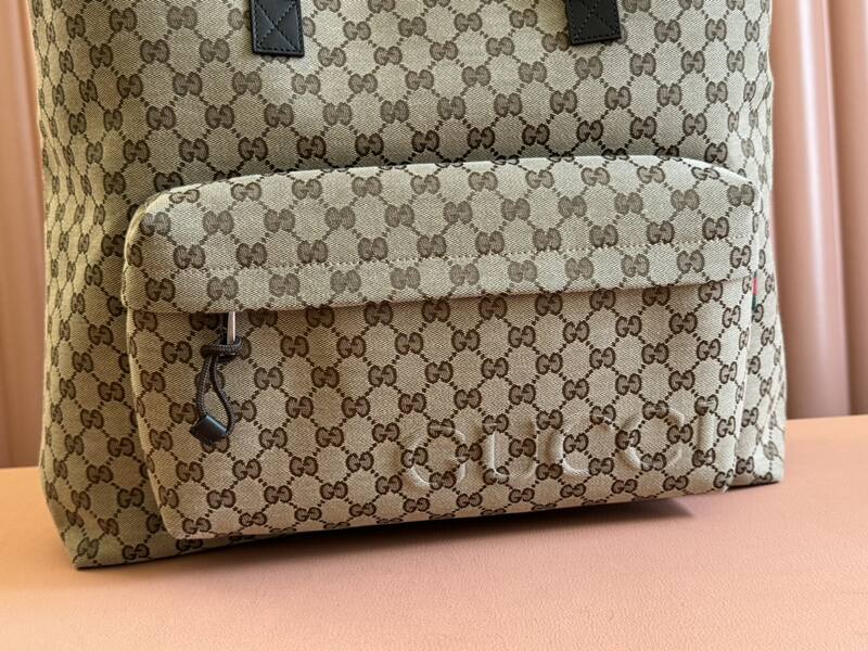 Gucci Beige GG Supreme canvas tote — AAA Quality Replica