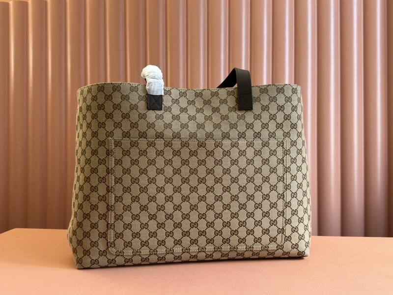 Gucci Beige GG Supreme canvas tote — AAA Quality Replica