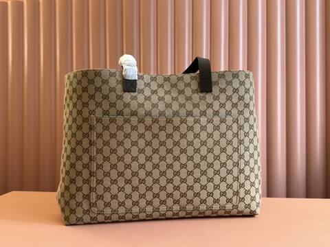 Gucci Beige GG Supreme canvas tote AAA Quality Replica
