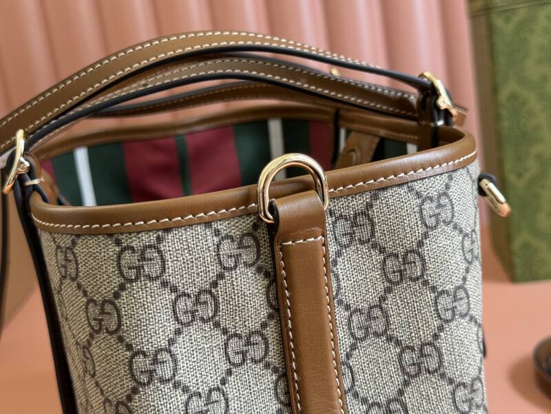 Gucci Ophidia GG Supreme Beige Ebony tote — Top Quality Replica
