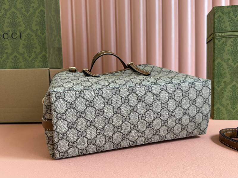 Gucci Ophidia GG Supreme Beige Ebony tote — Top Quality Replica