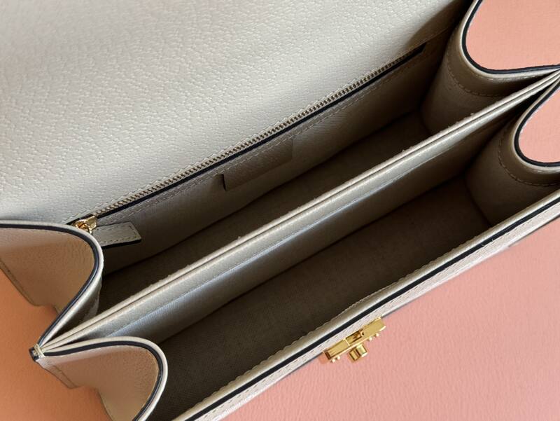 Gucci Ophidia 651055 Beige GG Supreme 25x17 shoulder — Premium Replica