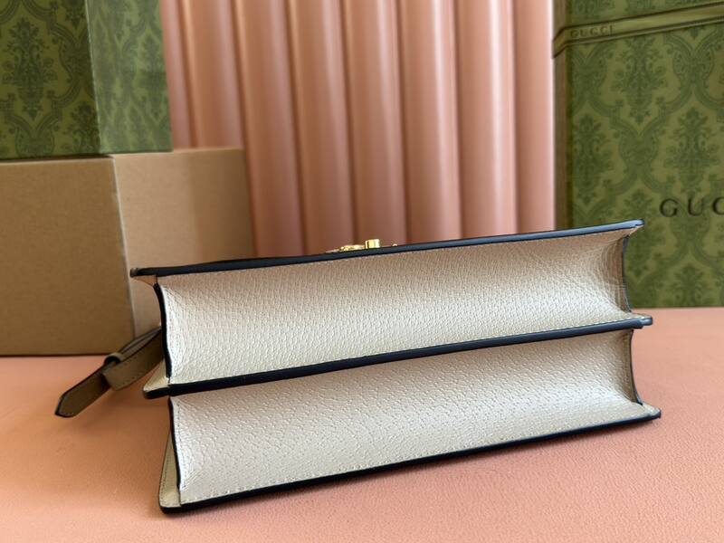 Gucci Ophidia 651055 Beige GG Supreme 25x17 shoulder — Premium Replica