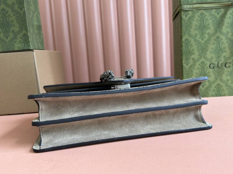 Gucci Dionysus GG Supreme beige ebony 28 18 crossbody — AAA Quality Replica