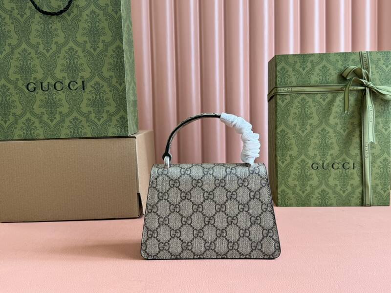 Gucci Dionysus Beige GG Supreme shoulder — Premium Replica