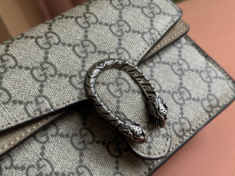 Gucci Dionysus Beige GG Supreme shoulder — Premium Replica