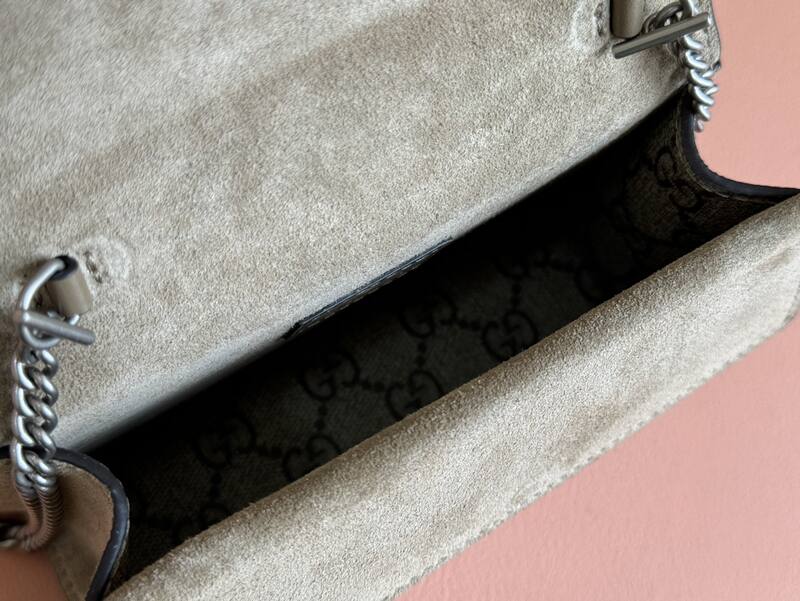 Gucci Dionysus Beige GG Supreme shoulder — Premium Replica