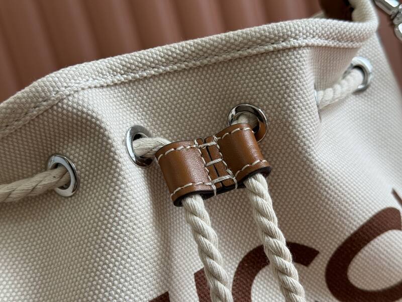 Gucci Beige canvas with brown leather trim crossbody — AAA Quality Replica