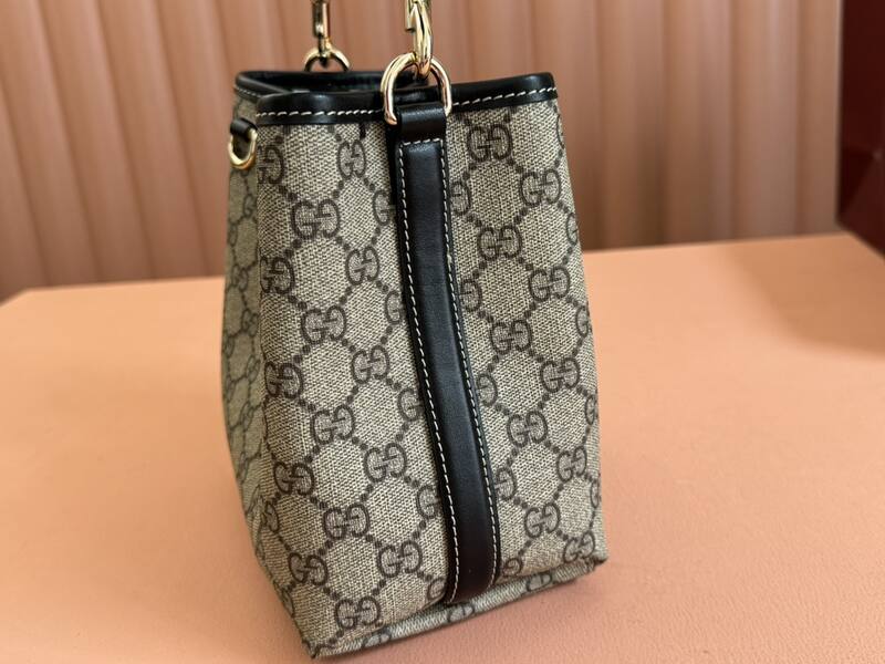 Gucci Ophidia GG Supreme Beige Ebony crossbody — Premium Replica