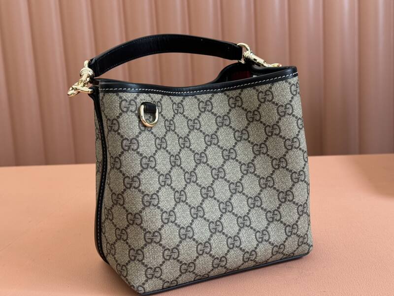 Gucci Ophidia GG Supreme Beige Ebony crossbody — Premium Replica