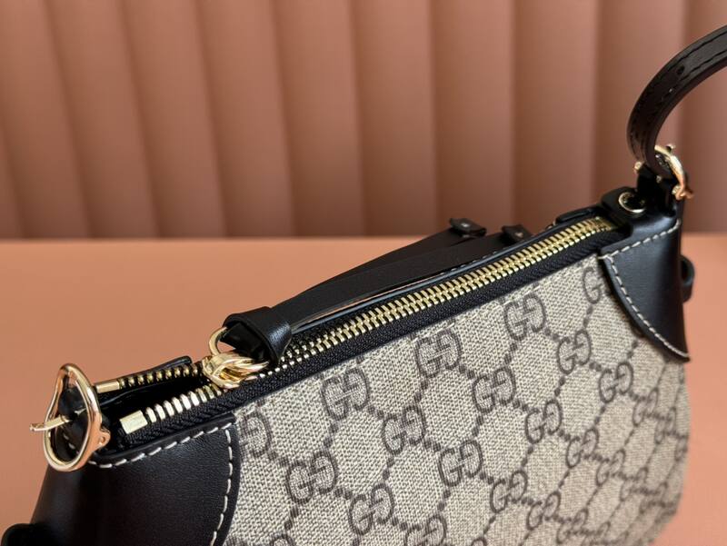 Gucci Ophidia GG Supreme beige and black shoulder — 1:1 Replica