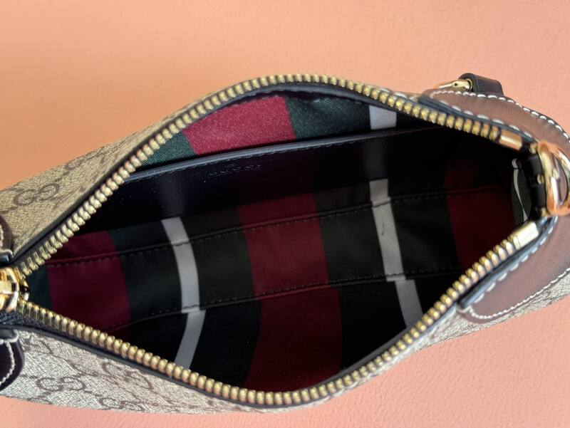 Gucci Ophidia GG Supreme beige and black shoulder — 1:1 Replica