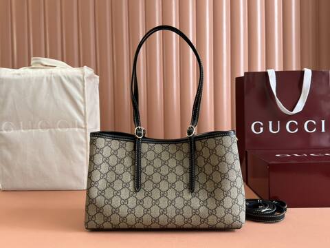 Gucci Ophidia GG Supreme Beige Ebony tote AAA Quality Replica