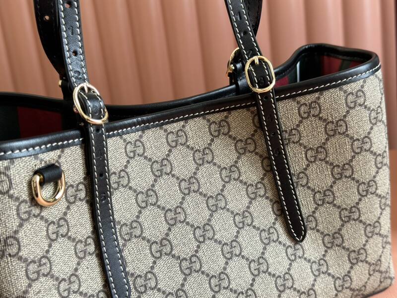 Gucci Ophidia GG Supreme Beige Ebony tote — AAA Quality Replica