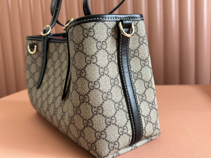 Gucci Ophidia GG Supreme Beige Ebony tote — AAA Quality Replica