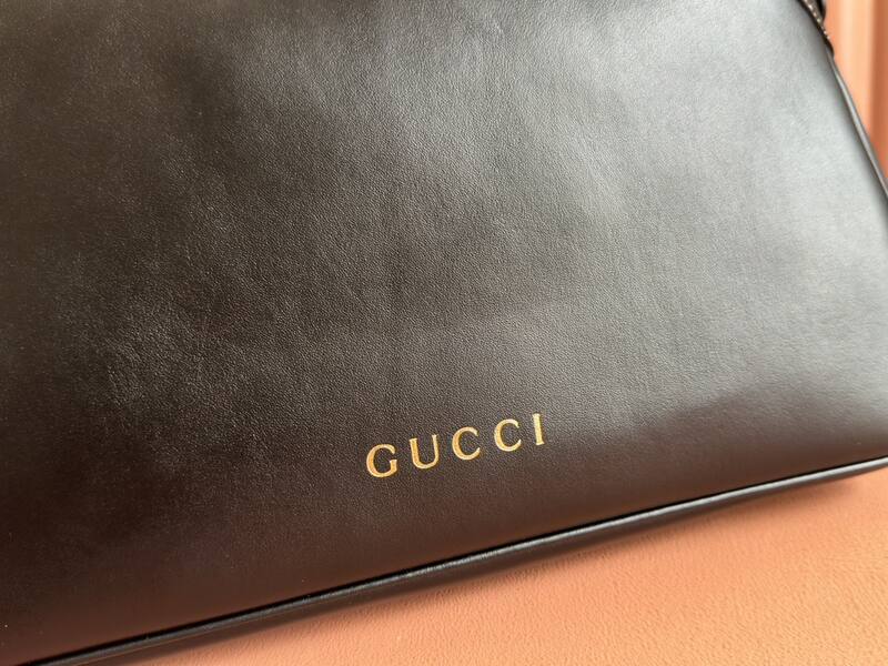 Gucci Black leather shoulder — 1:1 Replica