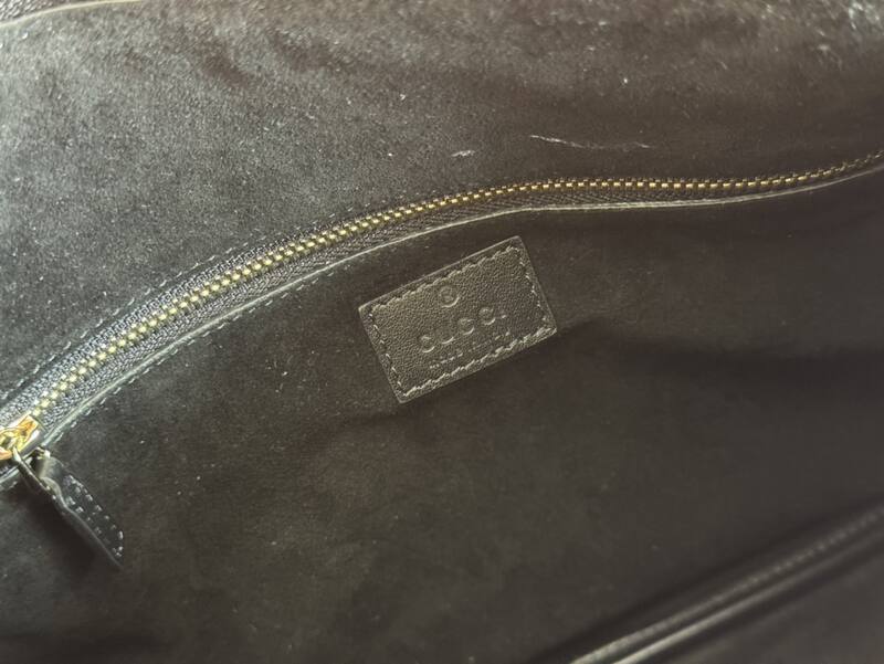 Gucci Black leather shoulder — 1:1 Replica