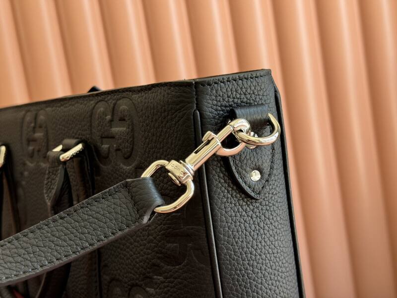 Gucci Black GG leather tote — Premium Replica