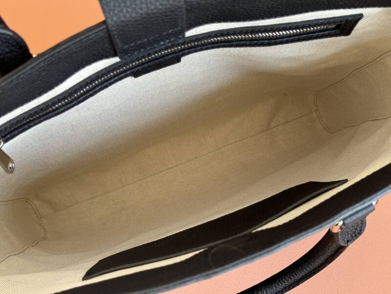 Gucci Black GG leather tote — Premium Replica
