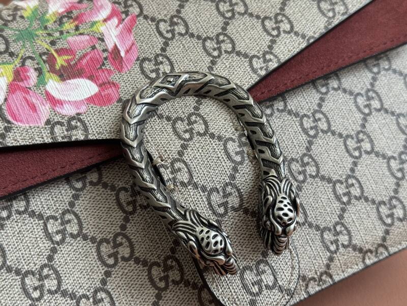 Gucci Dionysus GG Supreme floral beige ebony with burgundy 28x18x9cm shoulder — Top Quality Replica