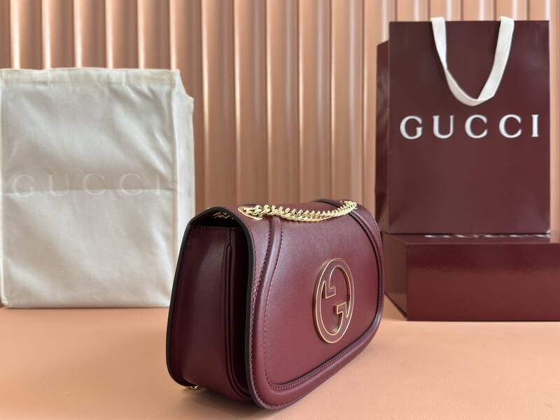 Gucci Blondie Burgundy shoulder — Top Quality Replica