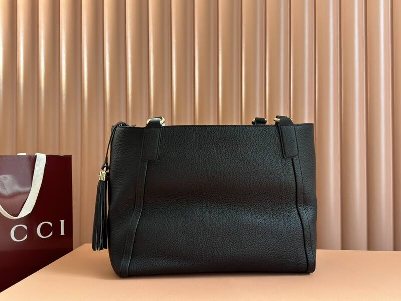 Gucci Soho Black leather tote — Premium Replica