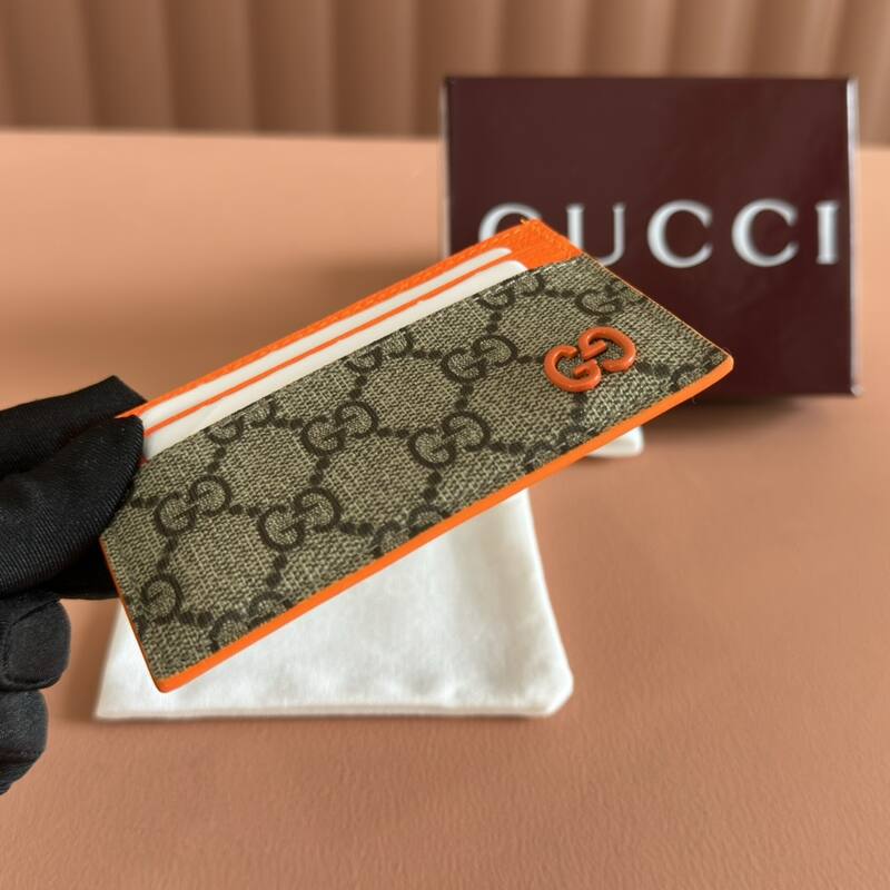Gucci GG Supreme canvas with orange trim everyday — Premium Replica