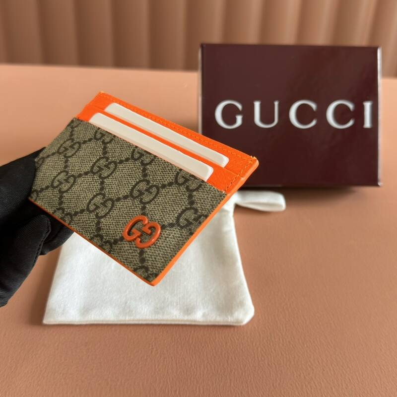 Gucci GG Supreme canvas with orange trim everyday — Premium Replica