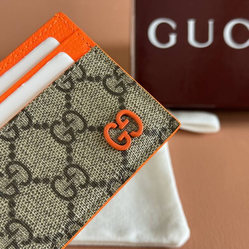 Gucci GG Supreme canvas with orange trim everyday — Premium Replica