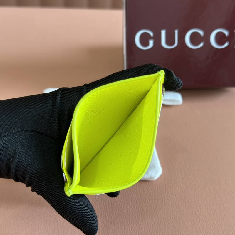 Gucci GG Supreme canvas with neon yellow trim everyday — Premium Replica