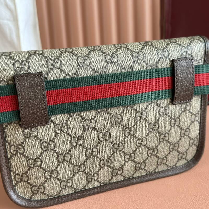 Gucci GG Supreme Beige Ebony crossbody — Premium Replica