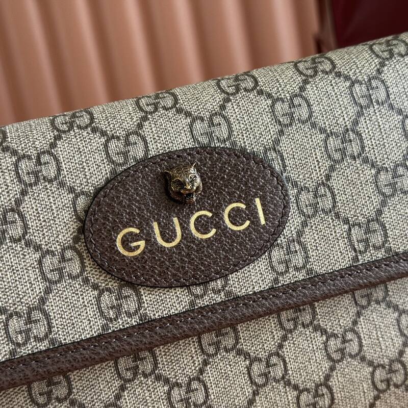 Gucci GG Supreme Beige Ebony crossbody — Premium Replica