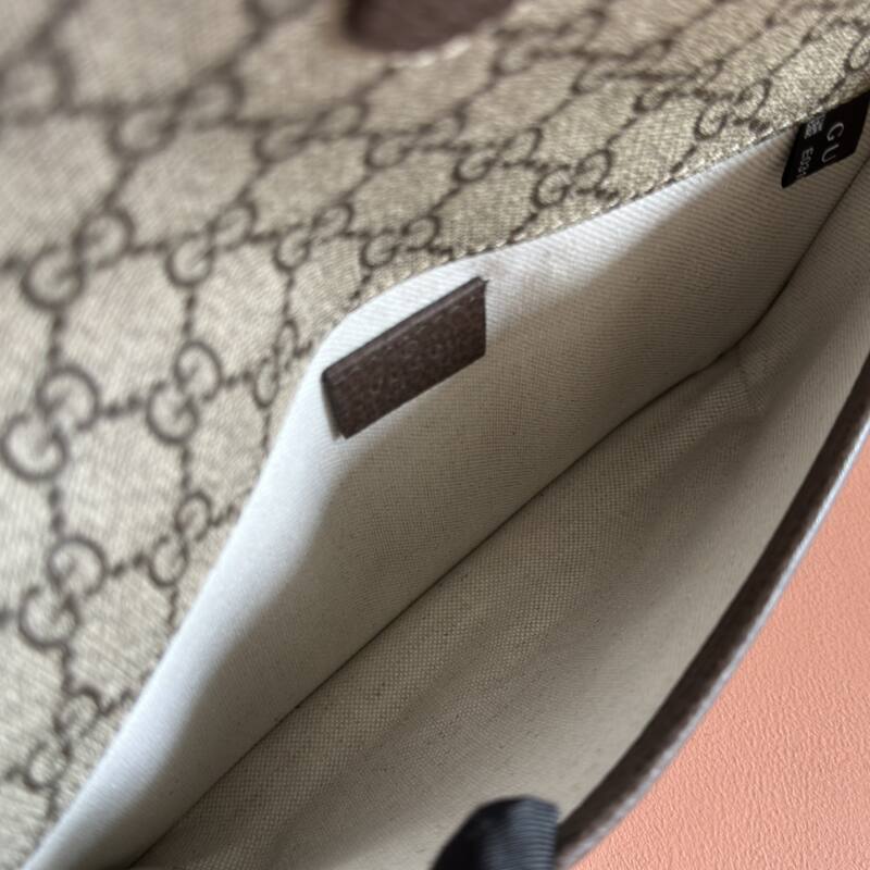 Gucci GG Supreme Beige Ebony crossbody — Premium Replica
