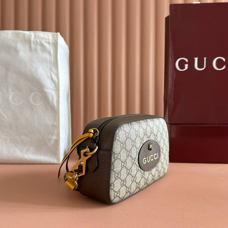 Gucci GG Supreme Beige Ebony crossbody — Top Quality Replica