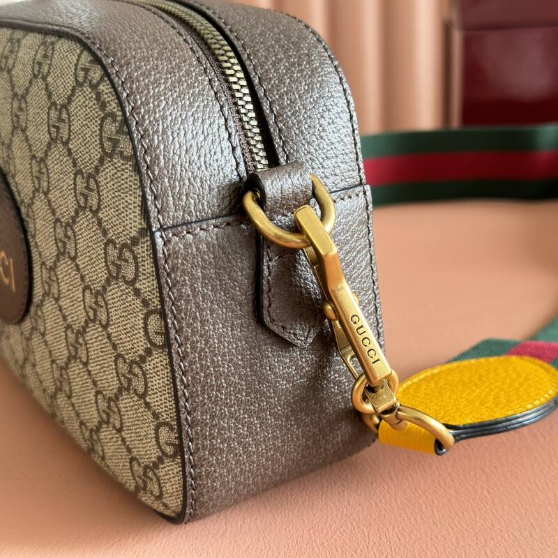 Gucci GG Supreme Beige Ebony crossbody — Top Quality Replica