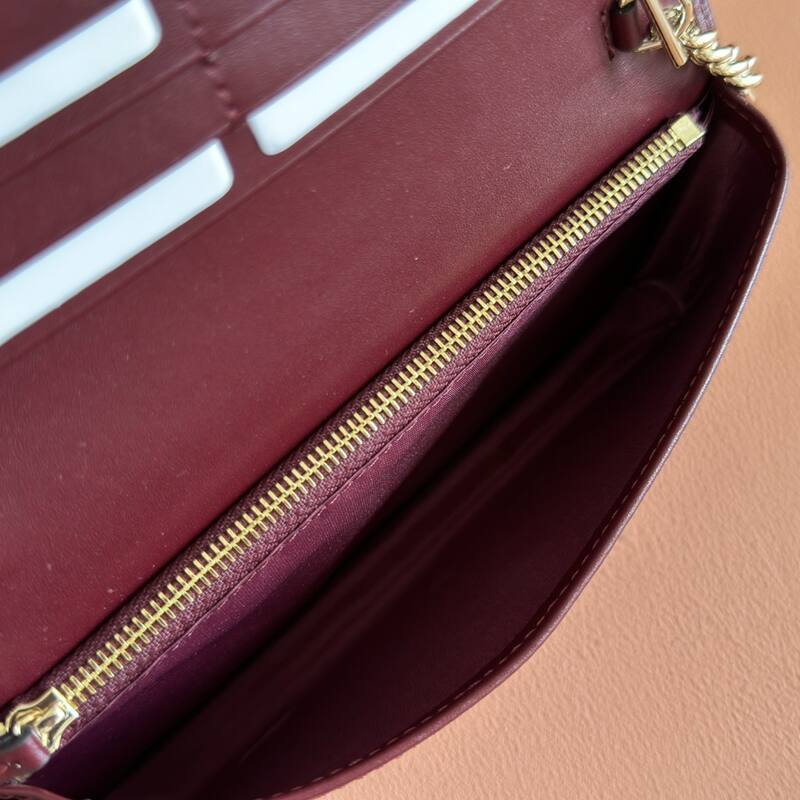 Gucci Horsebit 1955 Beige Ebony GG Supreme canvas with burgundy leather shoulder — 1:1 Replica