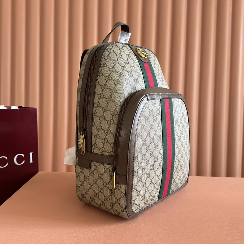 Gucci Ophidia GG Supreme Beige Ebony backpack — Top Quality Replica
