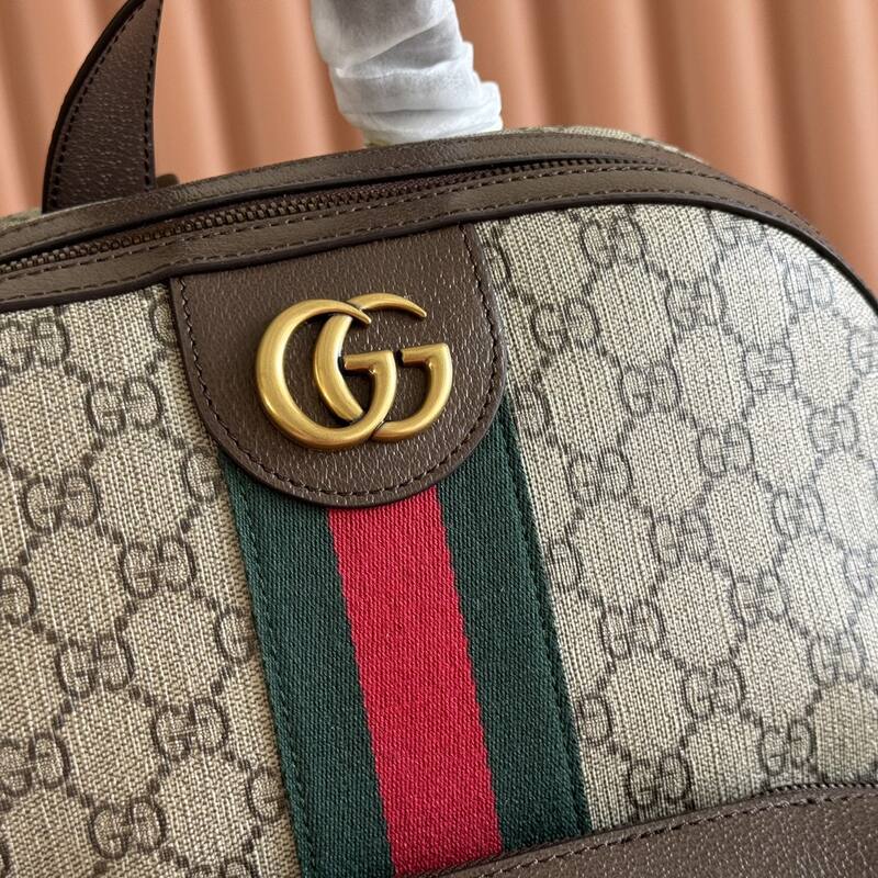 Gucci Ophidia GG Supreme Beige Ebony backpack — Top Quality Replica