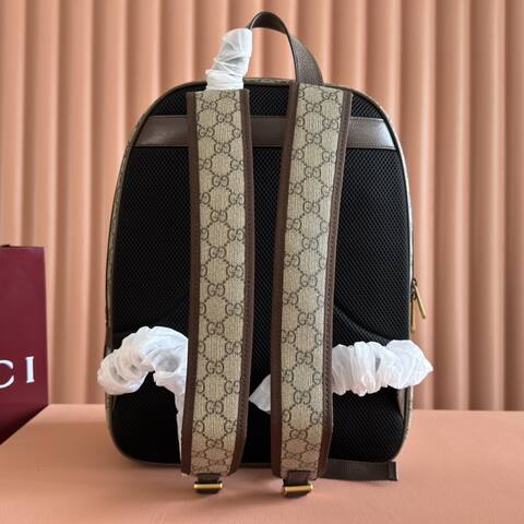 Gucci Ophidia GG Supreme Beige Ebony backpack Top Quality Replica