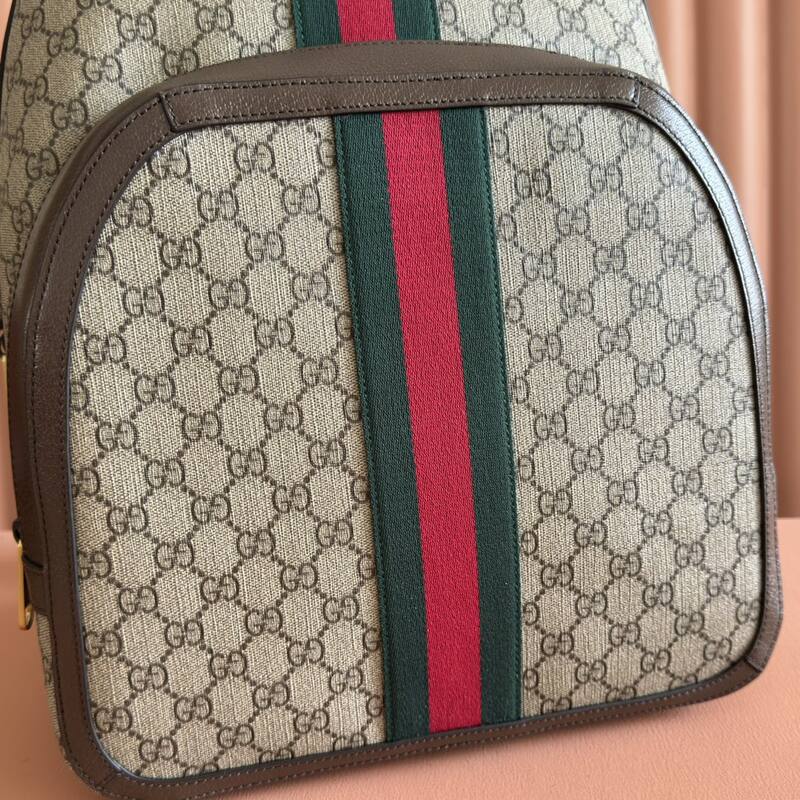 Gucci Ophidia GG Supreme Beige Ebony backpack — Top Quality Replica