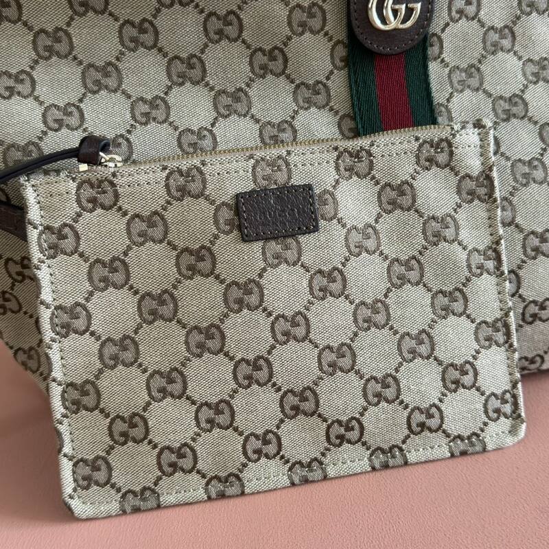 Gucci Giglio Beige GG Supreme canvas shoulder — AAA Quality Replica