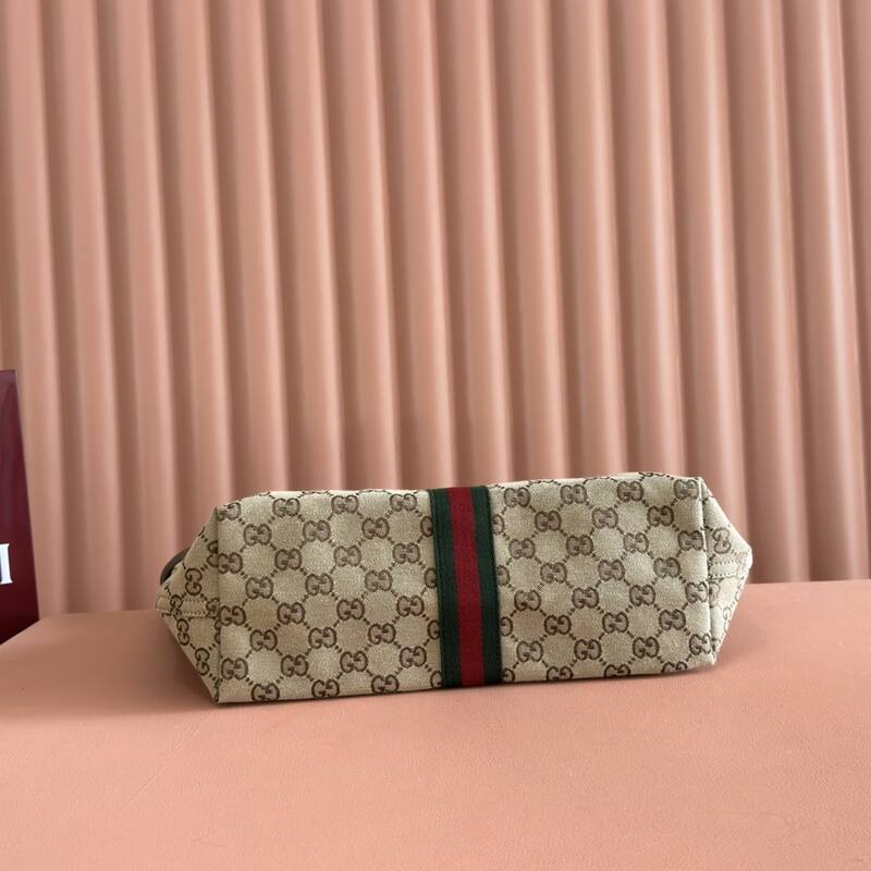 Gucci Giglio Beige GG Supreme canvas shoulder — AAA Quality Replica