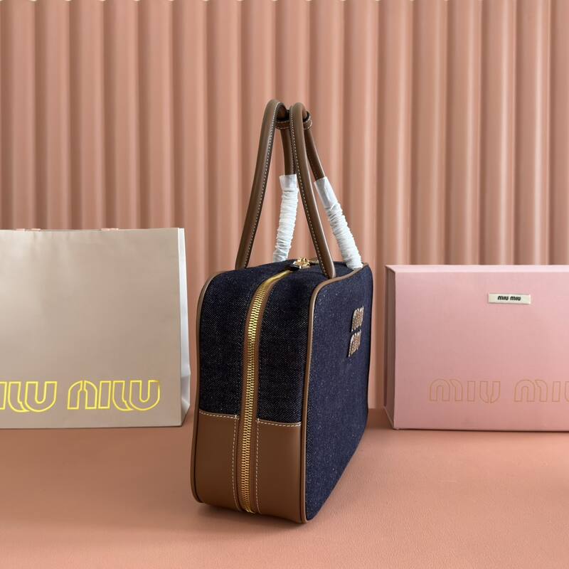 Miu Miu Brown 34x23x12cm shoulder bag — AAA Quality Replica