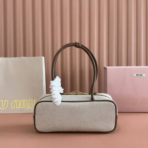 Miu Miu Brown shoulder bag AAA Quality Replica