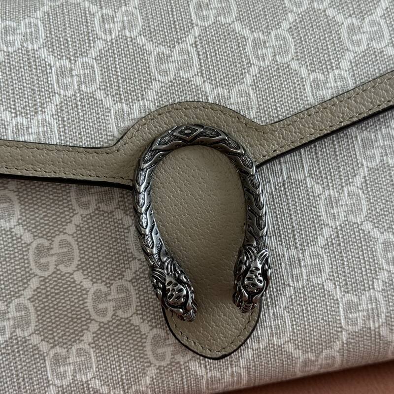 Gucci Dionysus Beige GG Supreme canvas 20x13 shoulder — 1:1 Replica