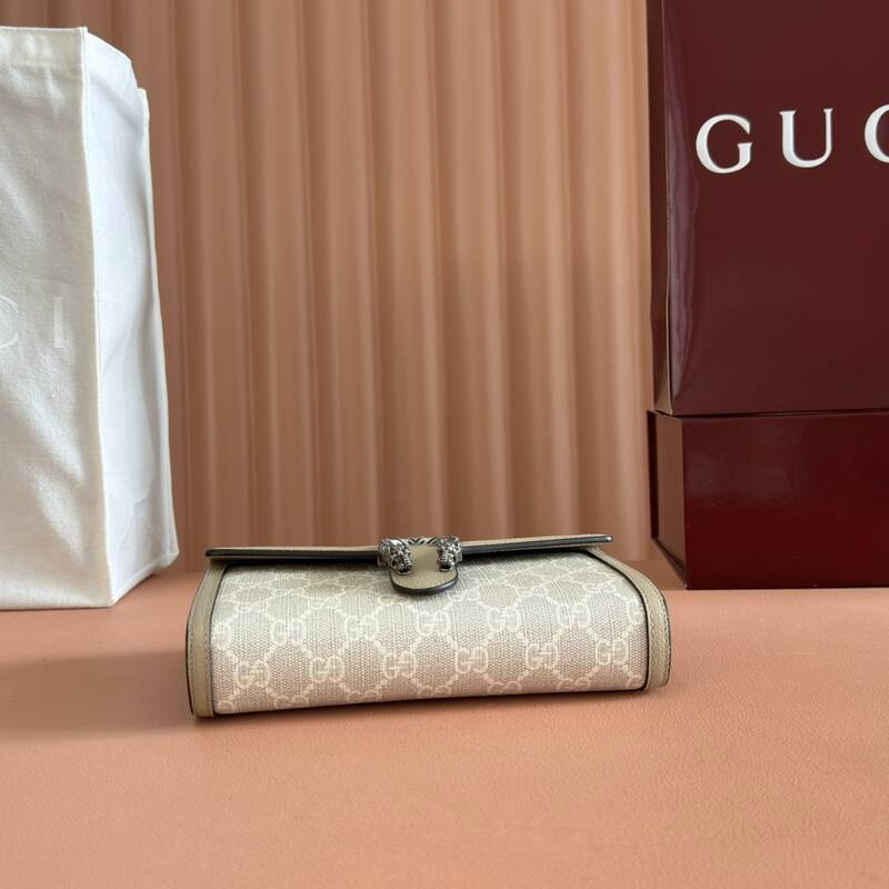 Gucci Dionysus Beige GG Supreme canvas 20x13 shoulder — 1:1 Replica